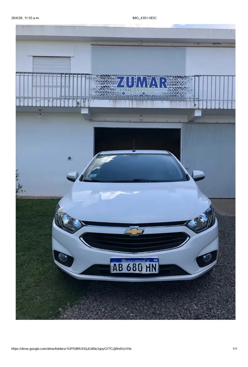 Chevrolet Onix 1.4 Lt 98cv